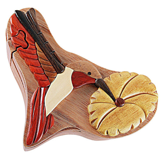 Hummingbird & Flower